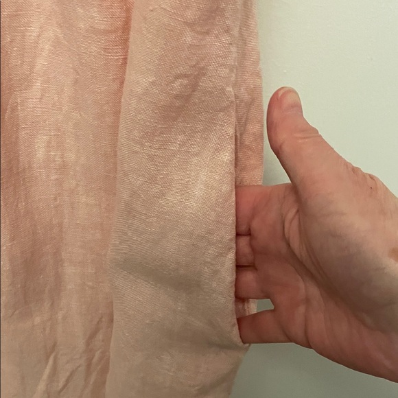 Priv Pink Linen Dress Size Large - Picture 4 of 9